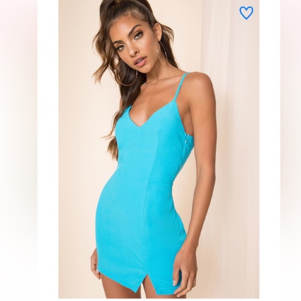 Superdown Vibrant Blue Bodycon Dress